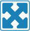 size blue icon