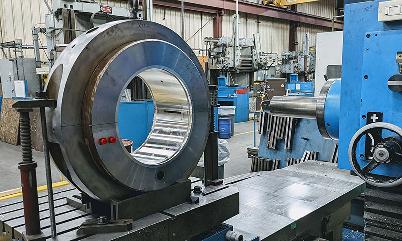 Pioneer fluid pivot industrial bearing in a factory
