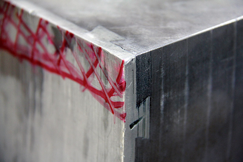 Babbitt Bearing Ultrasonic Test with Dove tails